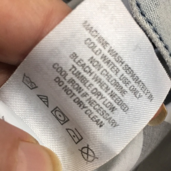 PacSun Faded Blue Distressed Denim Jacket - Picture 12 of 12